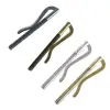 1Pc New Metal Bifold Money Clip Bar Wallet Replace Parts Spring Clamp Cash Holder Dollar Cash Clamp Holder Wallet for Men Women 1
