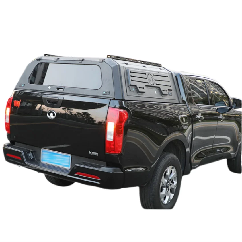 

Universal Pickup Accessories Hard Type Folding Pickup Truck Tonneau Cover with Lock