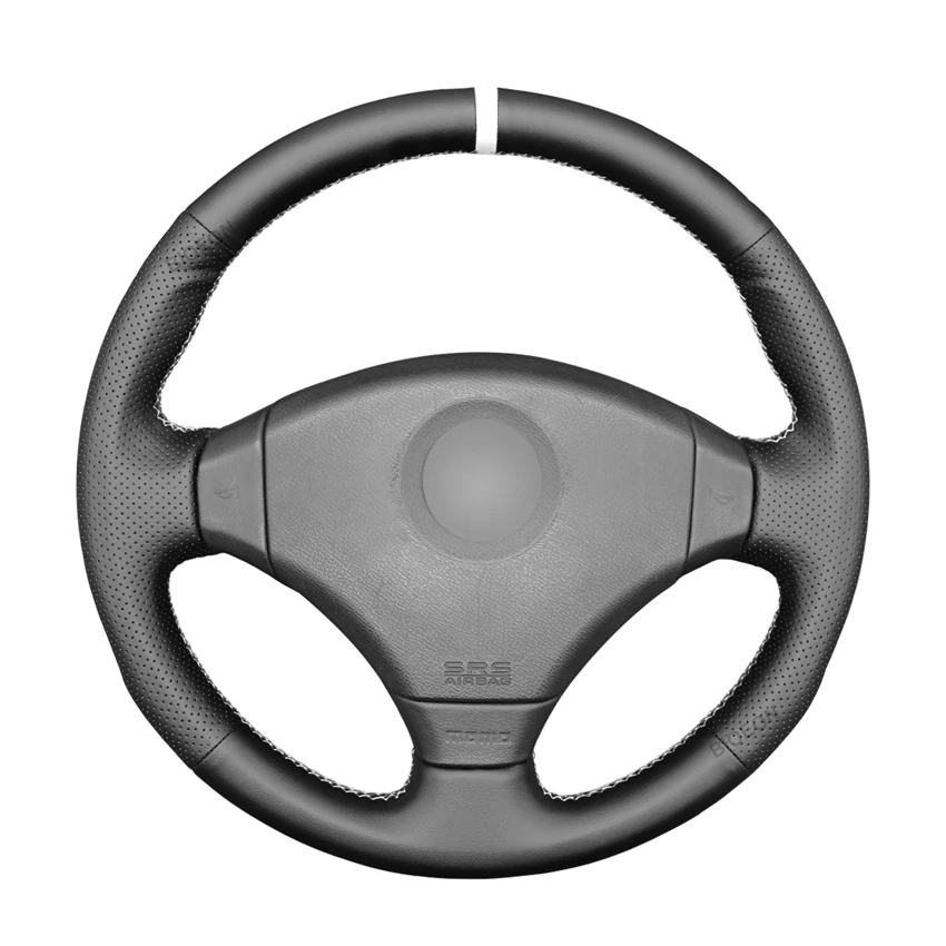 Coprivolante In Pelle Artificiale Nera Cucita A Mano Per Honda Integra Type R Dc2 Civic Type R Ek9 1997 Accord Type R