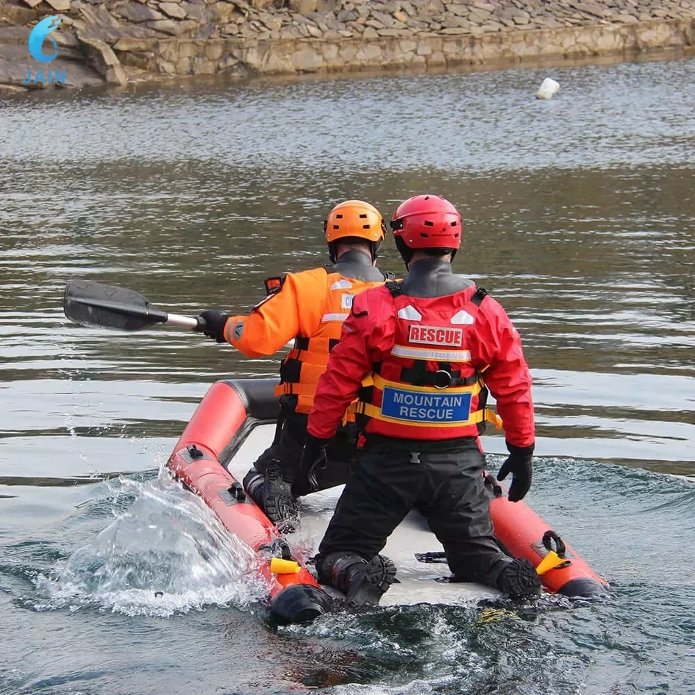 Inflatable Water Rescue Sled Board, Float Pad, Jet Ski Sled Board for Lifeguard, Fire Rescue, Big Wave
