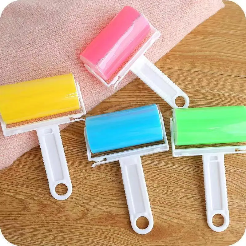 Lint Remover Pet Hair Remover Lint Roller Cleaning Tools Hair Remover Clothes Lint Remover Washable Reusable Household Cleaning Hair Rolle Clothes Hair Pet Sticky Roller
