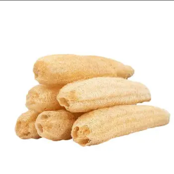 Esponja de lufa natural larga ecológica para lavar platos, antiadherente, con buena absorción, cepillo para ollas, baño y cocina.