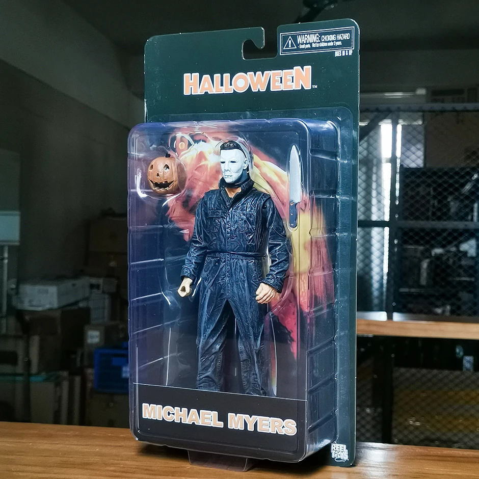 Neca Halloween Michael Myers Mobile Assemblare Action Figure Figurine Model Toy