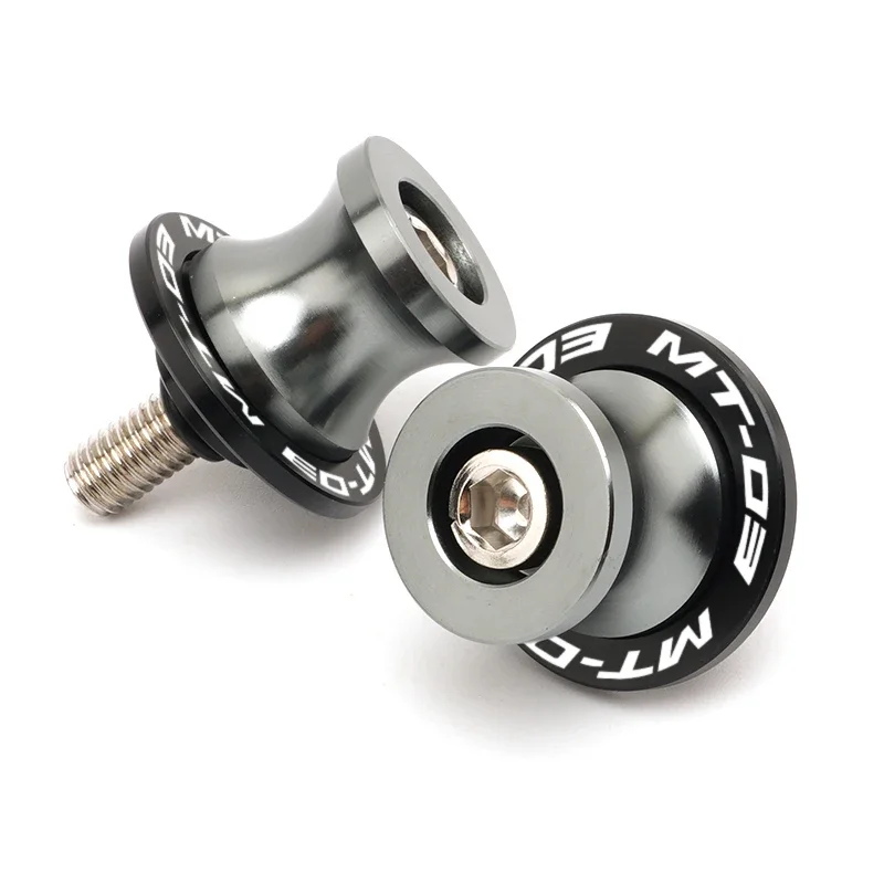 MT03 motorcycle accessories 6MM Swingarm Spools Stand Screws Slider For YAMAHA MT03 MT-03 MT 03 2005 -