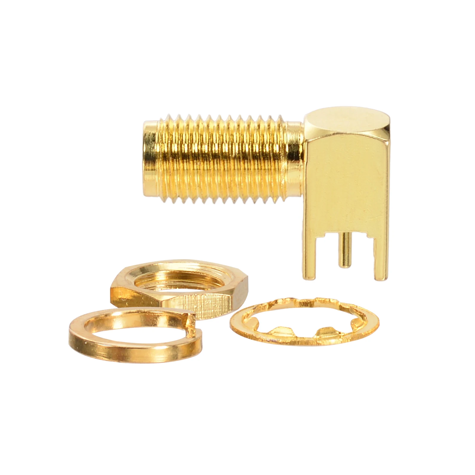 SMA Female RF Coaxial Connector for Electronic Components