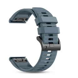 Enhanced Silicone QuickFit Sports Strap Bracelet - QuickFit 22mm (Style2 Rock Green)