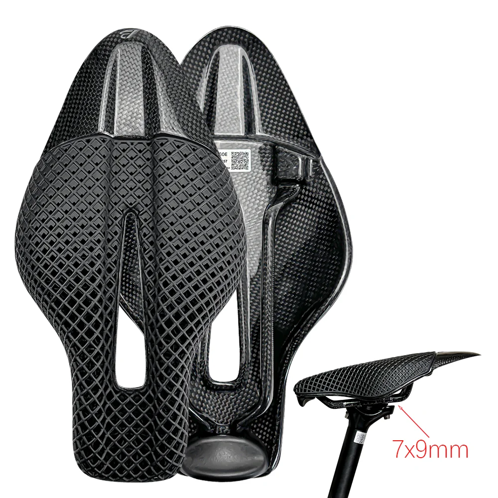 BALUGOE Carbon Fiber Saddle TT Seat Time Trial 3D Printed