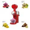 Household Ice Cream Machine DIY Manual Ice Cream Maker Ice Cream Machine Fruit Ice Cream Machine Simple Kitchen Supplies 2