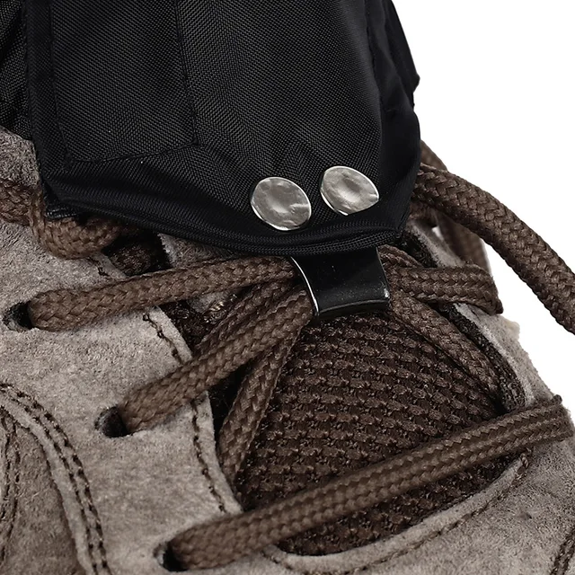 Outdoor Waterproof Foot Cover Durable Highly Breathable Double-Deck Hiking Climbing Legging Wraps Hunting Gaiters 6