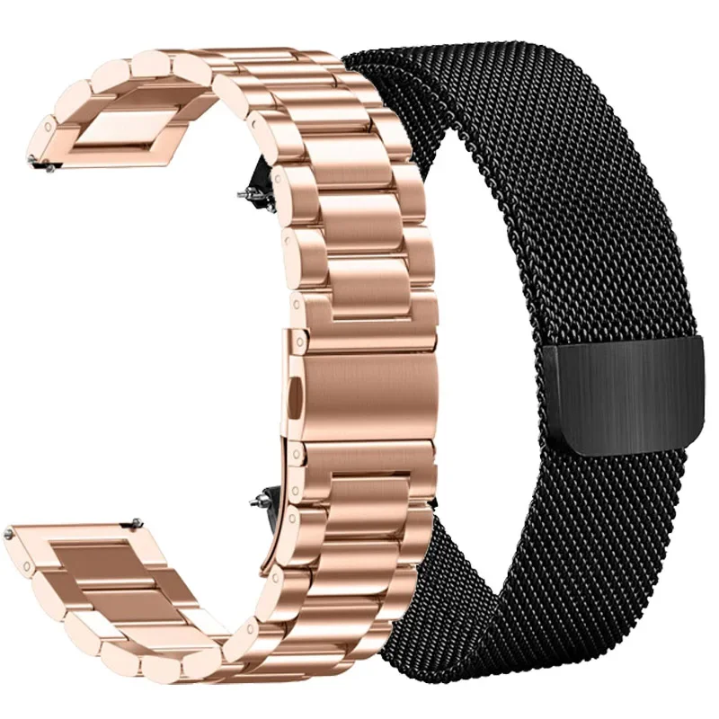 

Strap For Xiaomi Huami Amazfit GTR 4/3/2/2e Bracelet Milan Stainless Steel Watchband