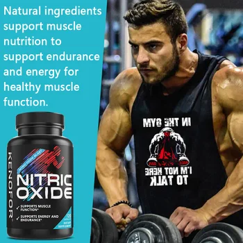 Pre-Workout Booster - Provides Strength, Supports Muscle Growth and Recovery, Improves Workout Performance, 120 Capsules 2