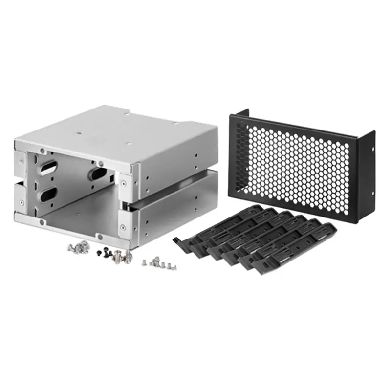 【공개】3.5인치 HDD 케이지 랙 하드 드라이버 트레이 하드 드라이브 케이지 3개의 HDD 하드 디스크를 지원합니다.