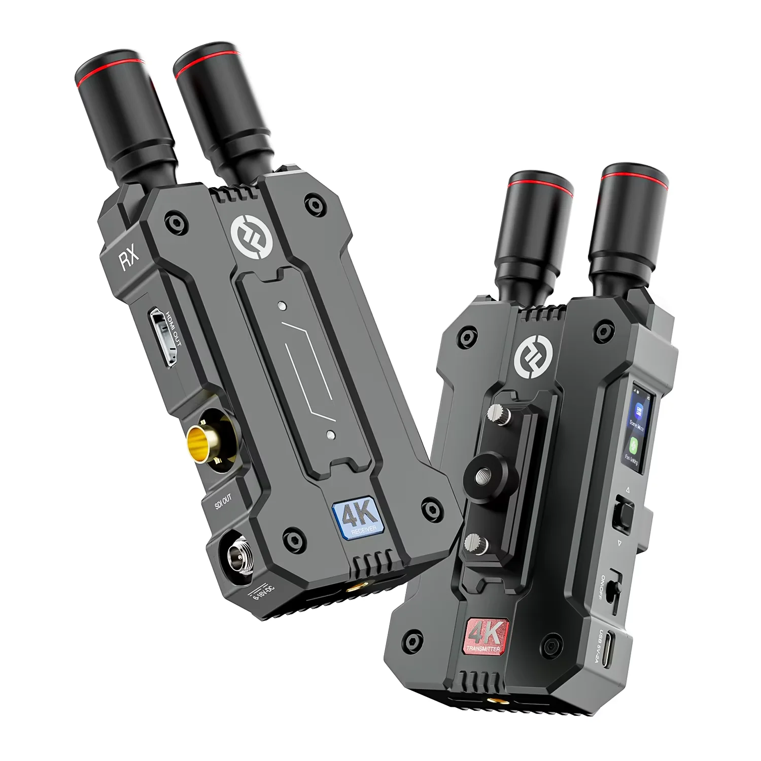 Hollyland Mars 4K ワイヤレス トランスミッター レシーバー 5G SDI