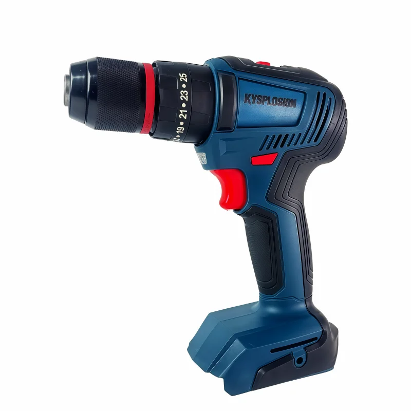 10mm Brushless 2-Speed Electric Drill Cordless Drill Screwdriver Metal Chuck Dri