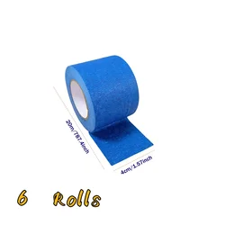 Blue Heavy Duty Double - Sided Outdoor Mounting Tape - Strong Adhesive for Home Decor and Fixtures (6 Rolls) (4cm)