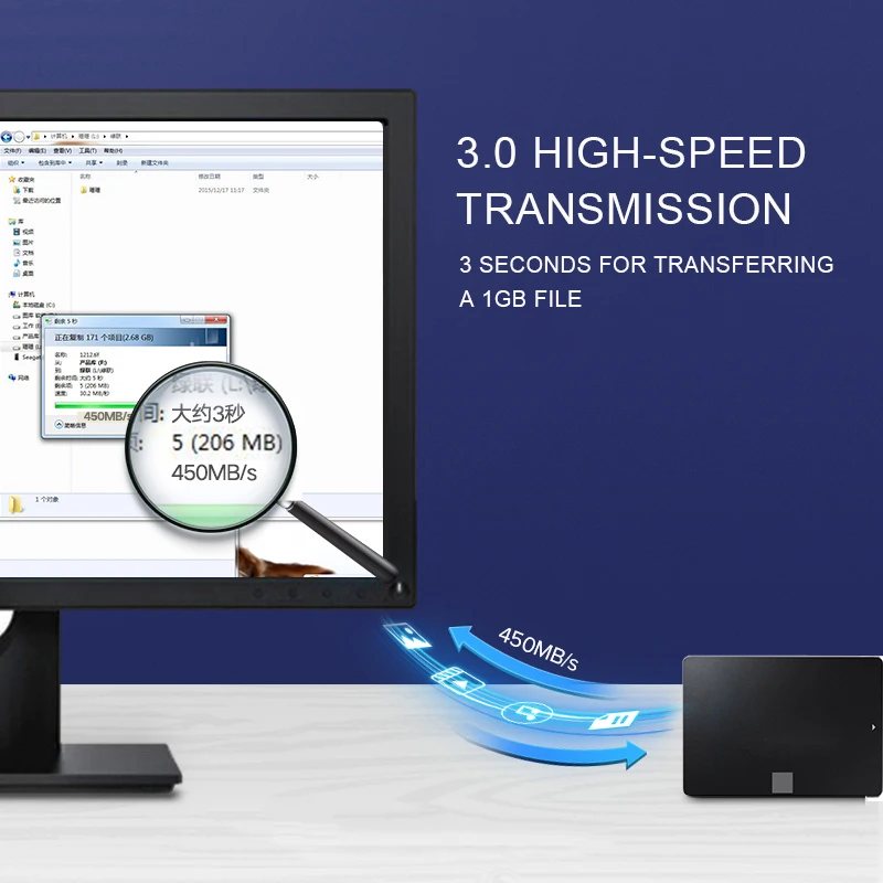 SATA 3.0 Cabo de Dados Conexão Converter, Disco Rígido, SSD, HDD, de alta velocidade Sata III Cabo Adaptador, Sinal Cabo De Transmissão