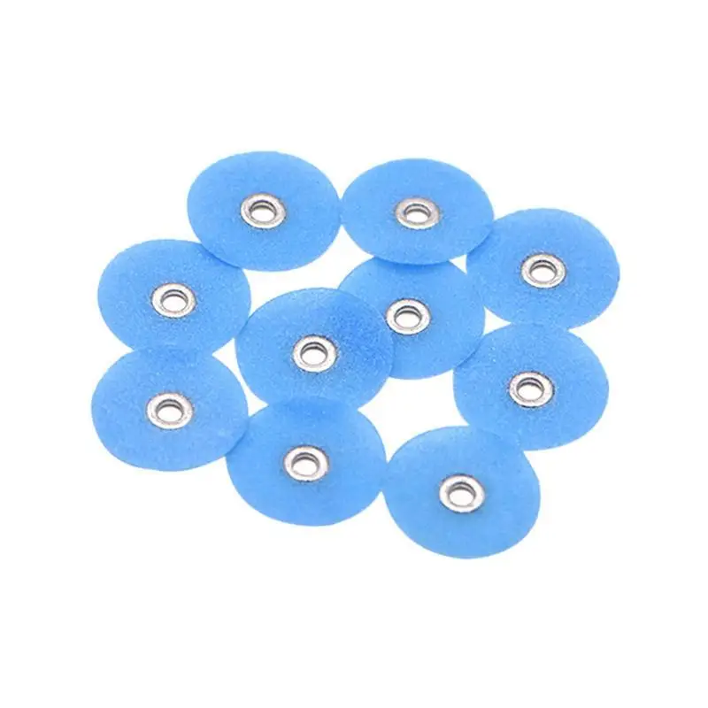 

New Tooth Polishing Tool 40pcs Dentist Polishing Disc Resin Oral Teeth Polishing Disc Kit With Stem Mandrel Finishing Teeth