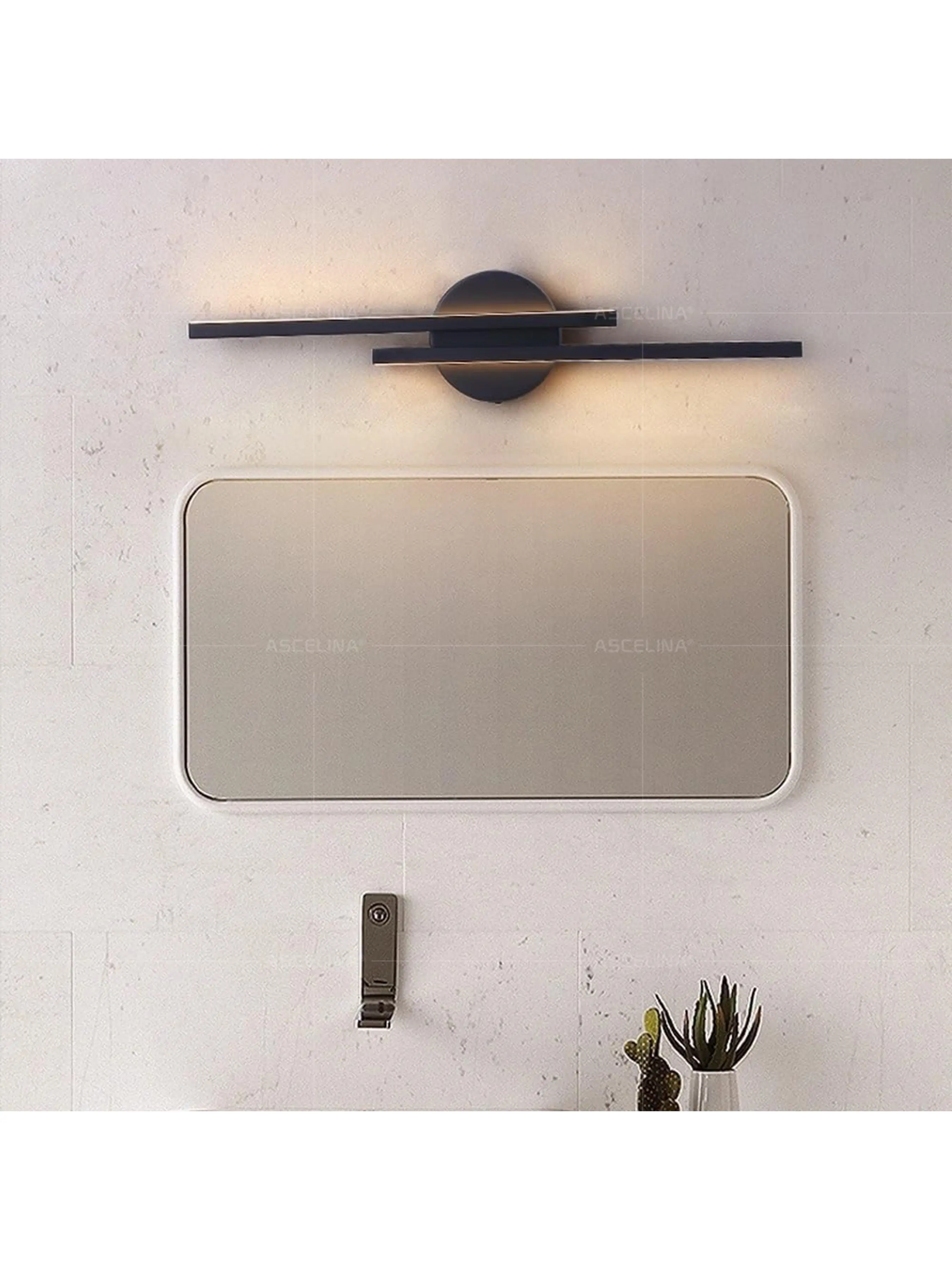 Description Picture 3 of itemModern LED Wall Lights Minimalist Up Down Glowing Wall Lights For Bedroom Bedside Living Room Bathroom Illumination Decore Light