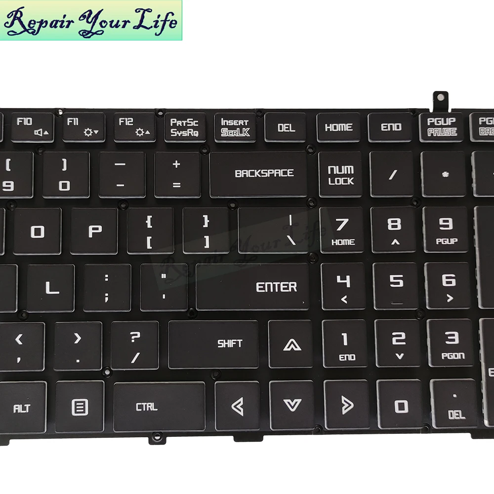 Teclado Retroiluminado dos Eua para Mecânico T90 Plus-tg65t Machenike Plus-tr26 Teclados de Luz Rgb Metrg5act14404 Tfm14g53usj852b - Imagem 5