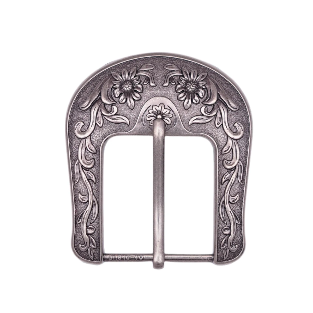 

Сверхпрочная пряжка для ремня из античного серебра в Западном ковбойском стиле, 40 мм