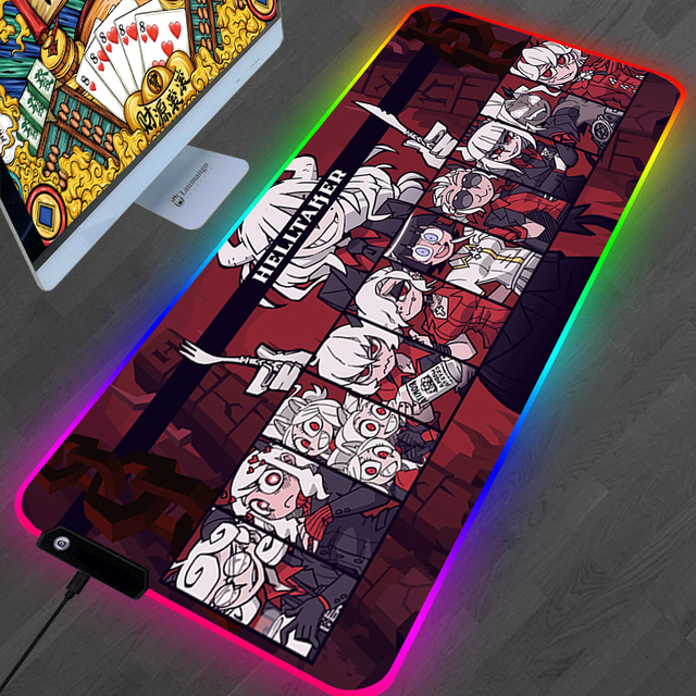 Mouse Pad Computer Accessories Pc Gamer Keyboard Backlight Mat Xxl Ковер Gaming Laptop Mousepad Computers RGB Carpet