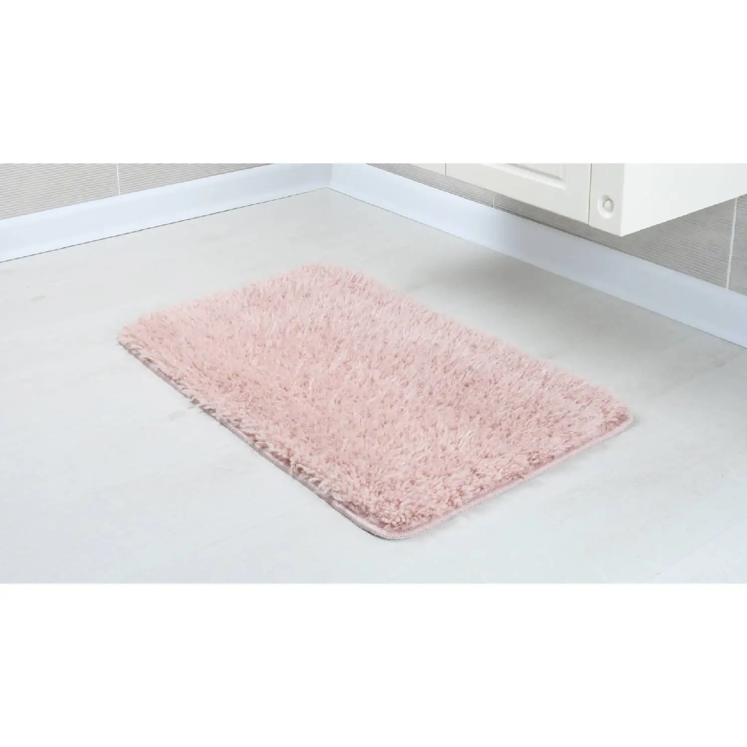 Коврик для ванной комнаты FIXSEN FX-3002B (материал: полиэстер; цвет: розовый)