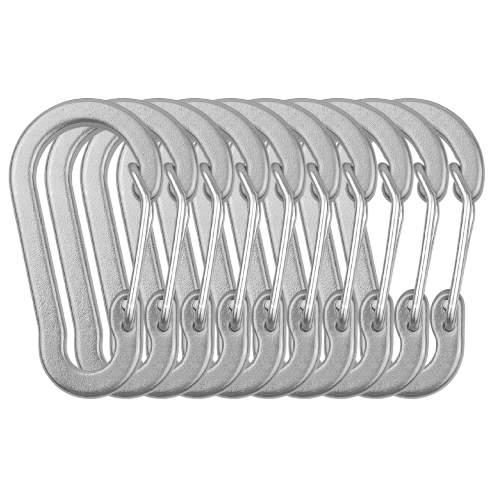 Karabiner-Clips 5 Stück Set | Leichte Aluminium-Clips Für Schlüssel & Outdoor | Ideal Für Camping & Wandern