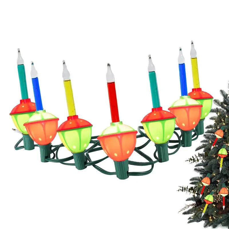 Christmas Bubble Light Bulbs Multicolor Night Lights With Fluid Portable Multi Color Bubble Fluid Light For Patios Porches Decor