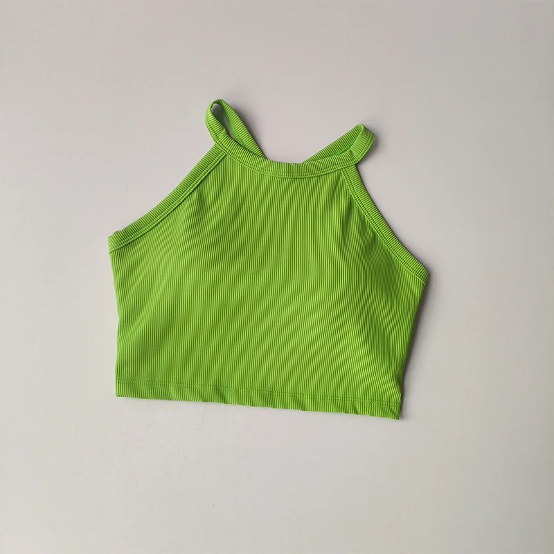 thumbnail image 1 of Chaleco deportivo para mujer, sujetador de Yoga que absorbe los golpes para correr, parte de atrás bonita, Sujetador deportivo, Top corto de Fitness, ropa, 1 of 6