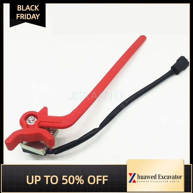 

Excavator Accessories For Vol-vo Ec 55/140/210/240/360b Hydraulic Safety Lock Pilot Lock Assembly Lock Lever 1