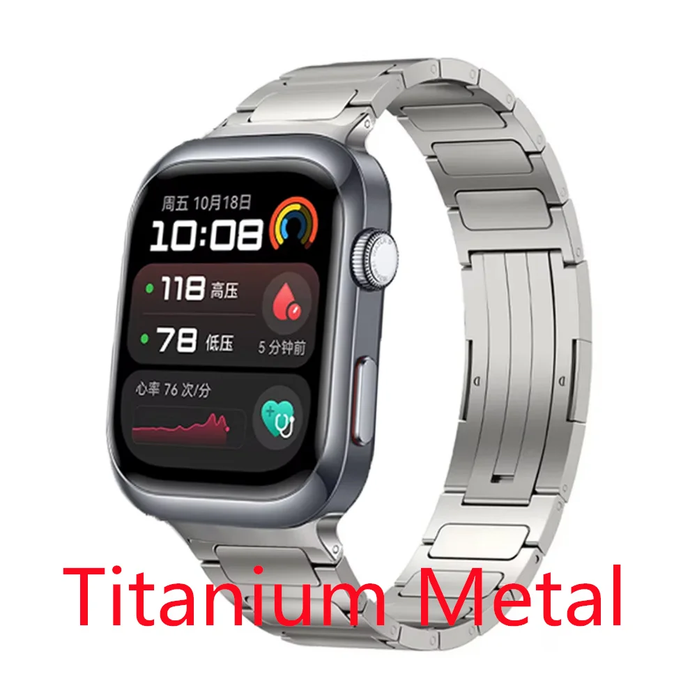Titanium Business Bracelet Wristband - Premium Stainless Steel Metal Band