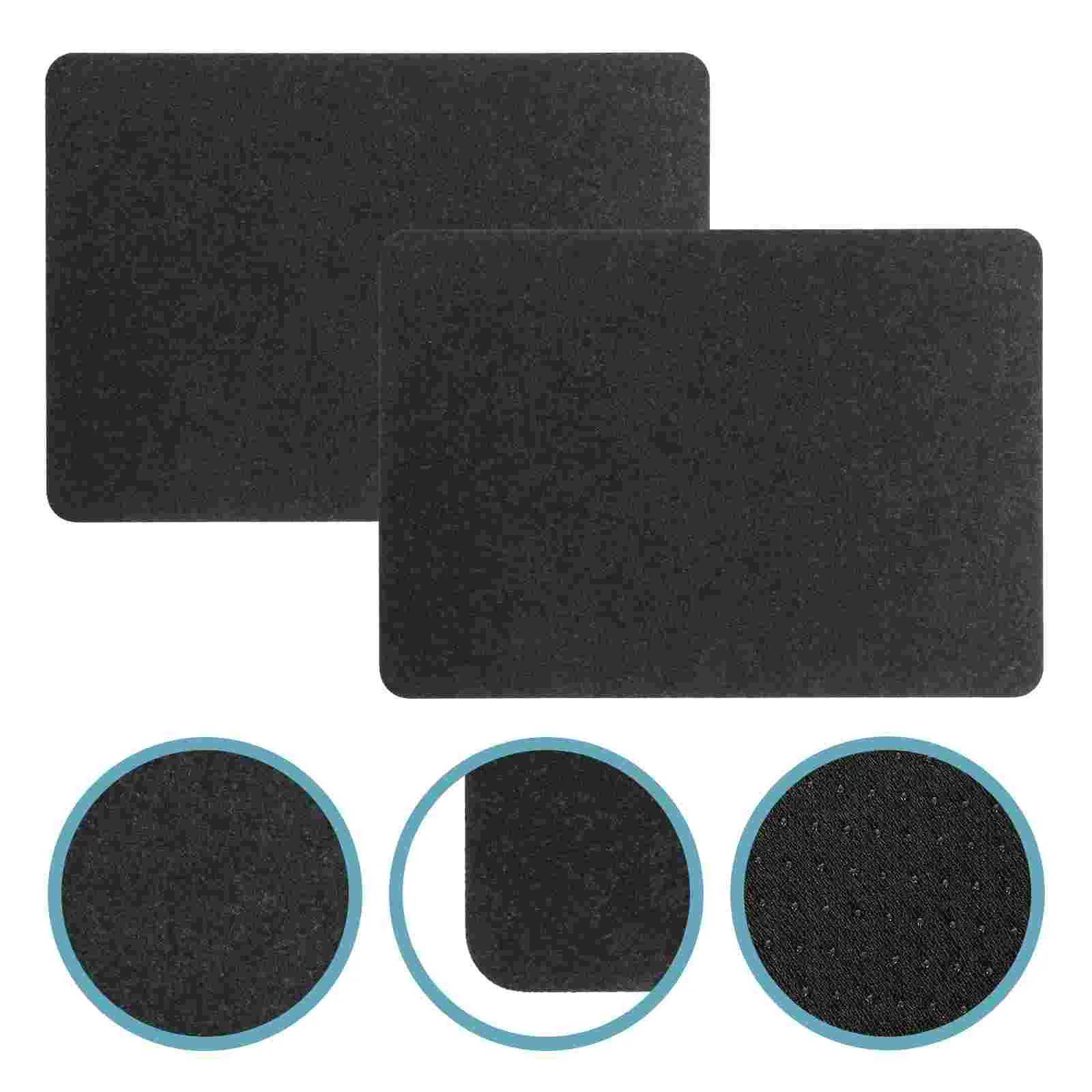 

2 Pcs Silicone Kitchen Utensils Blender Mobile Mat Supplies Kitchenware Heat Protection Durable Slide Pad