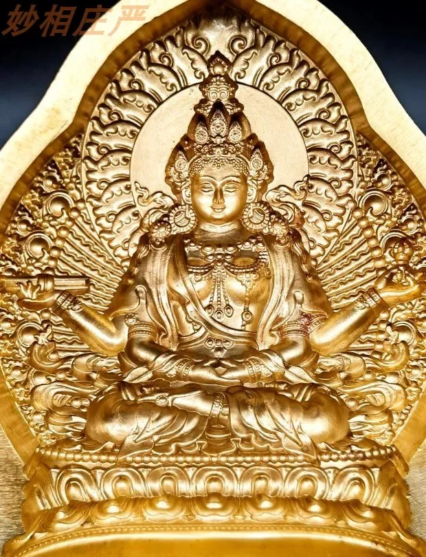 Prajnaparamita LC-0300/0307/0339-11/7/4.5cm brass TSA TSA mold No in stock Production cycle more than two months 4