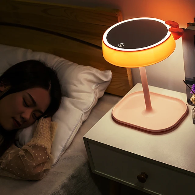 빛나 보세요: LED 거울 메이크업 터치 센서