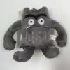 Wholesale 24pcs/lot 10cm Cute Color Monster Plush Toys Keyring Stuffed Dolls Pendants Key Chain for Children Gifts 4
