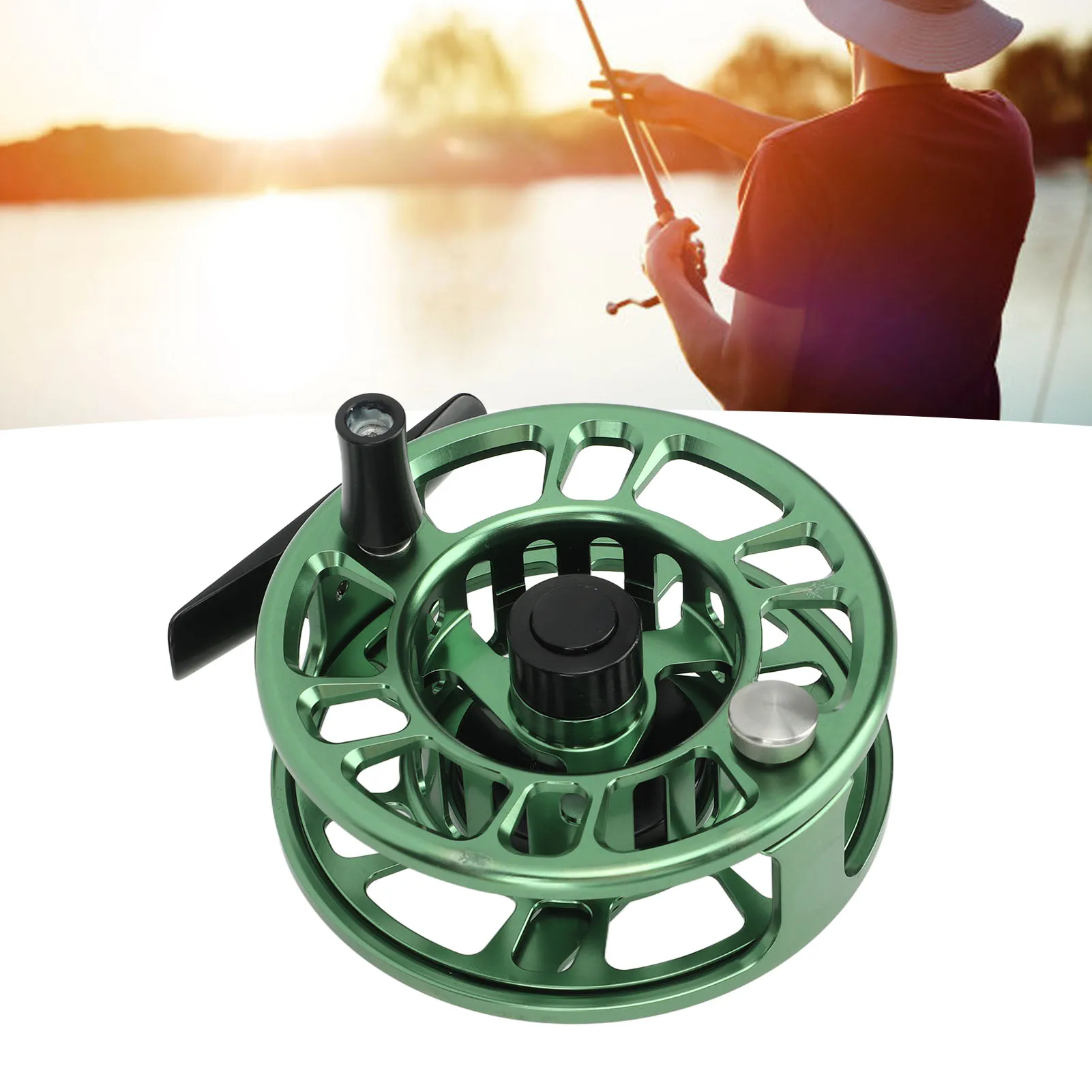  Fly Fishing Reel, 5/6 Large Arbor Fly Reel with Release  Aluminum Alloy Fly Fishing Reel with Left Or Right Hand Retrieve Conversion  : Sports & Outdoors