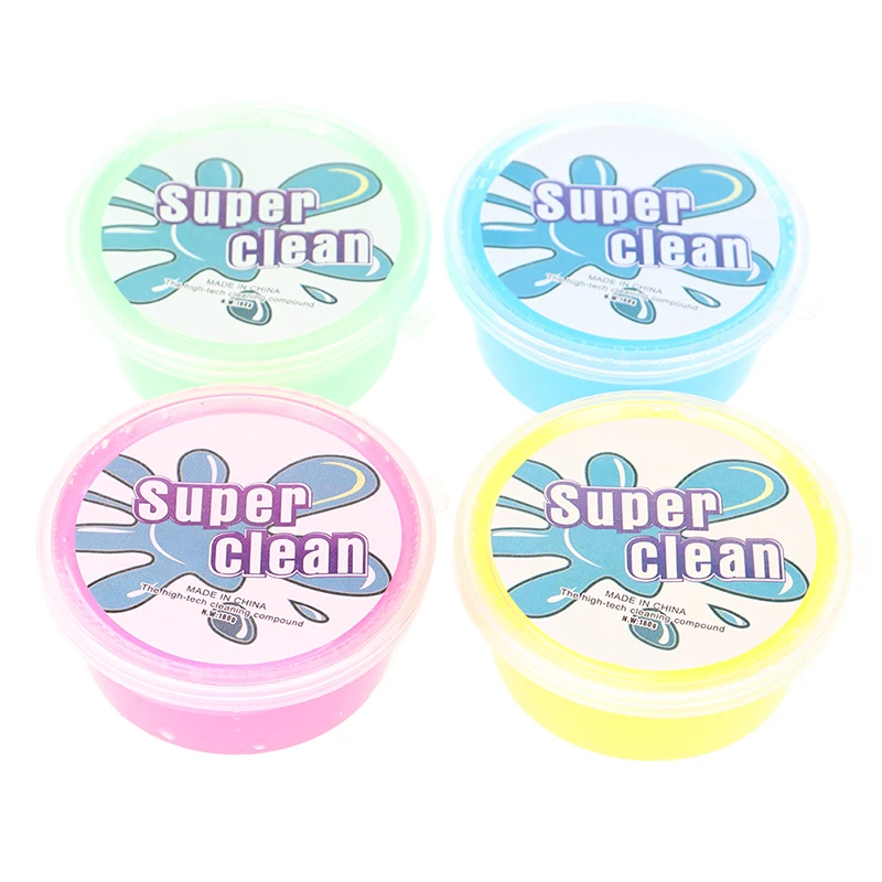 

60ml New Clay Dust Keyboard Cleaner Slime Toys Cleaning Gel Car Gel Mud Putty Kit