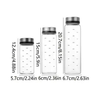 Glass Spice Storage Jars 1