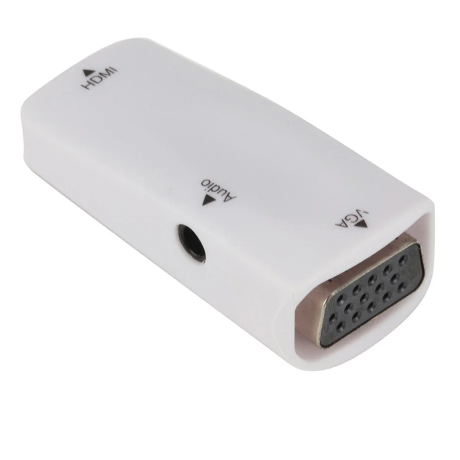 HDMI-ȣȯ VGA  ̺ 1080P Female to Female   , PC Ʈ HDTV ǻ  HDMI2VGA
