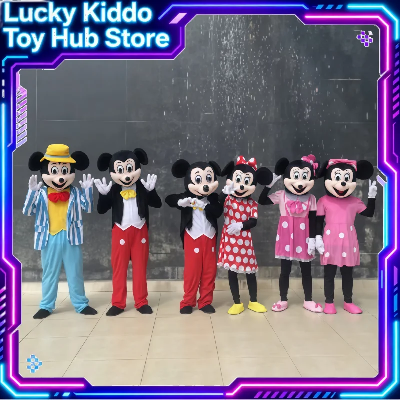 Mascottes Mickey & Minnie Mouse pour Fêtes et Événements