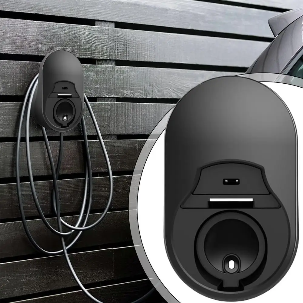 EV Electric Car Charger Holder Wall Mount Vehicle SUV Car Charger Bracket Socket Portable Wall Connector Holster