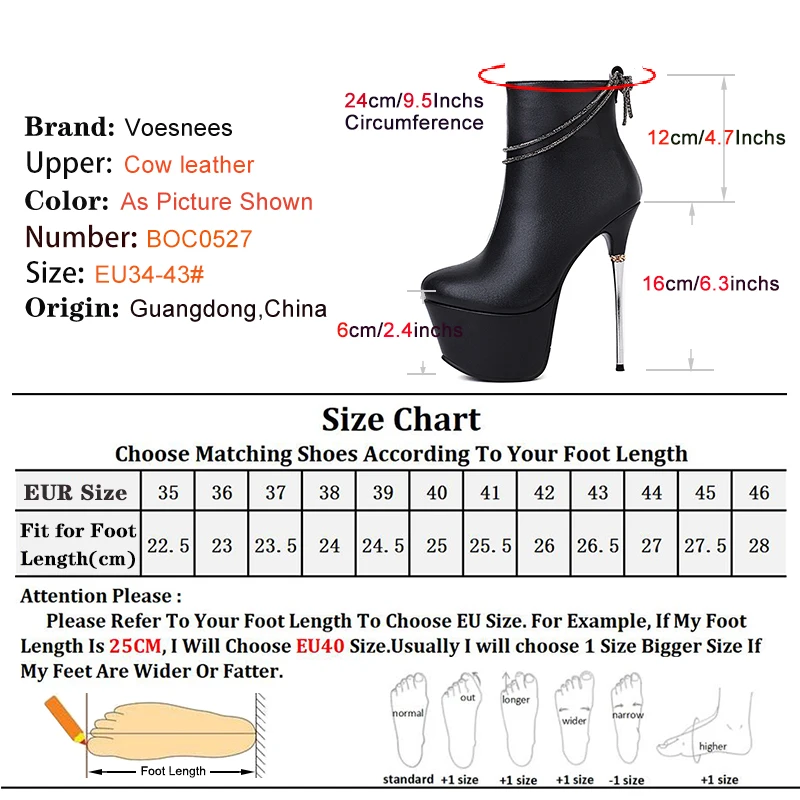 Ankle Boots Cow Leather Womens 2024 Winter Shoes 16CM Metal Stiletto Genuine Leather High Heels Black Platform Boots Short Botas