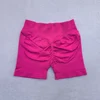 4.5" Impact Seamless Shorts Ribbed Yoga Shorts Women Flex Scrunch Bum Gym Shorts Booty Running Short Butt Lifting Workout Pants 4