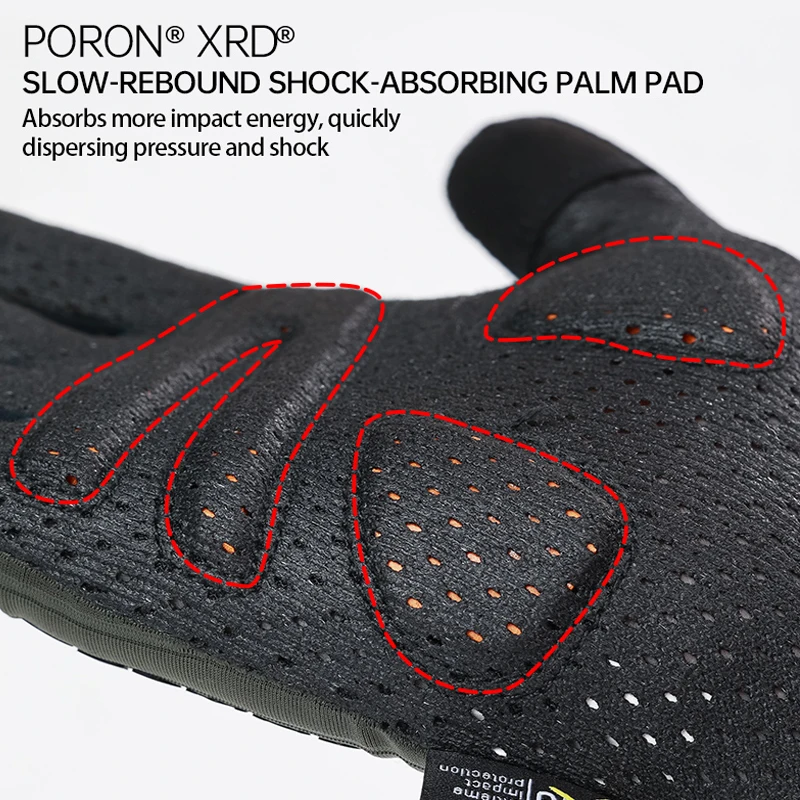 Sport Gloves INBIKE MTB Cycling Spring Bicycle Touchscreen Shock Gel Pad Full Finger Road Bike Accessories