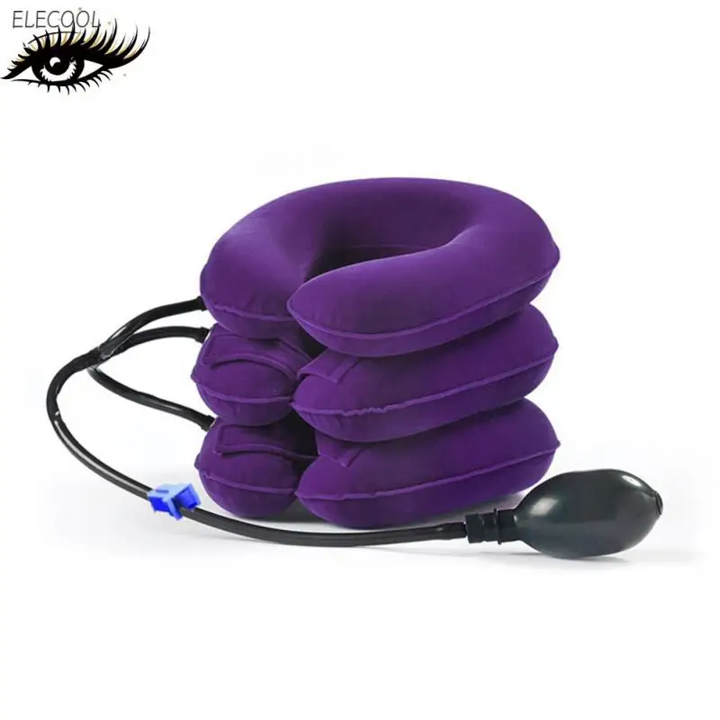 

Neck Stretcher Inflatable Air Cervical Traction Relax 1 Tube House Devices Orthopedic Pillow Collar Pain Relief Tractor