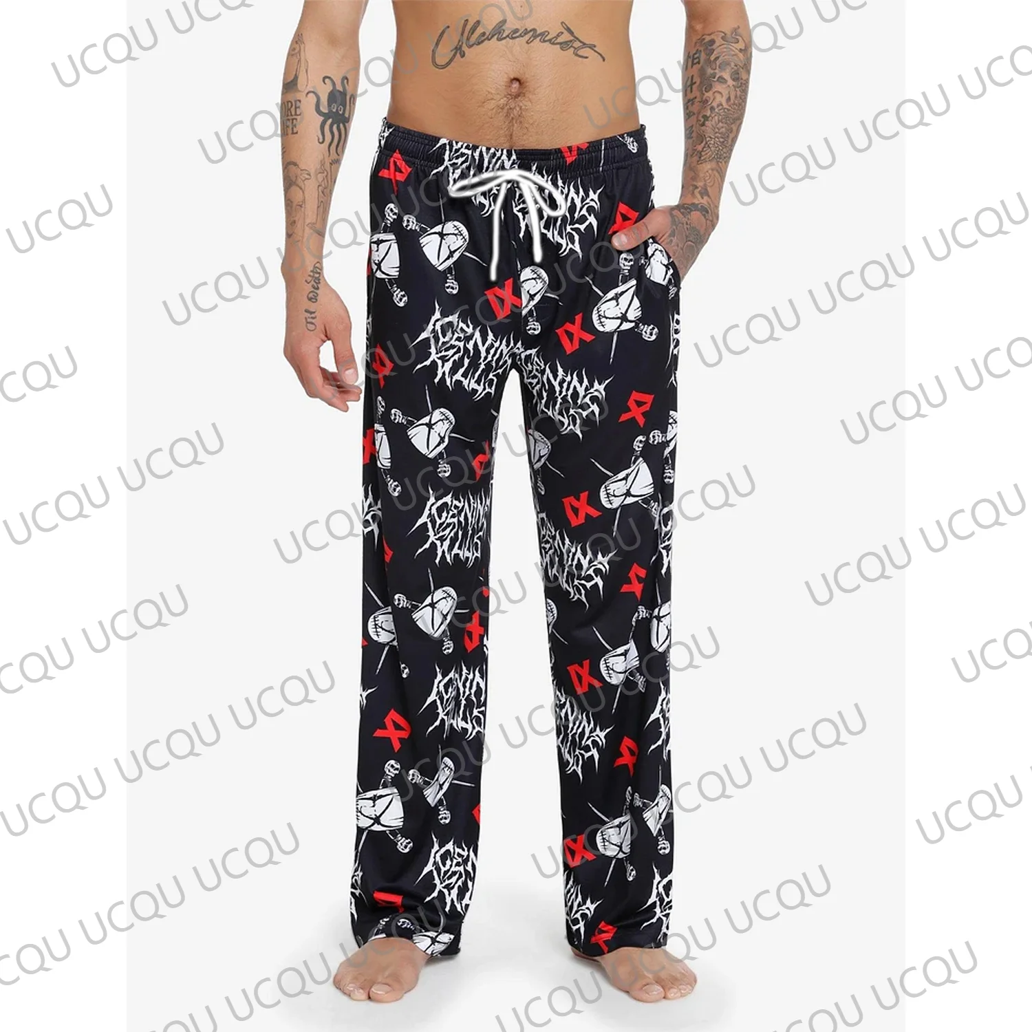 Ice Nine Kills Icons Trousers Adult Loungewear Sleep Pajama Pants Oversized Adult/Kids Pajama Pants 3D Printed Pyjama boys pants kids pants men sleep pants