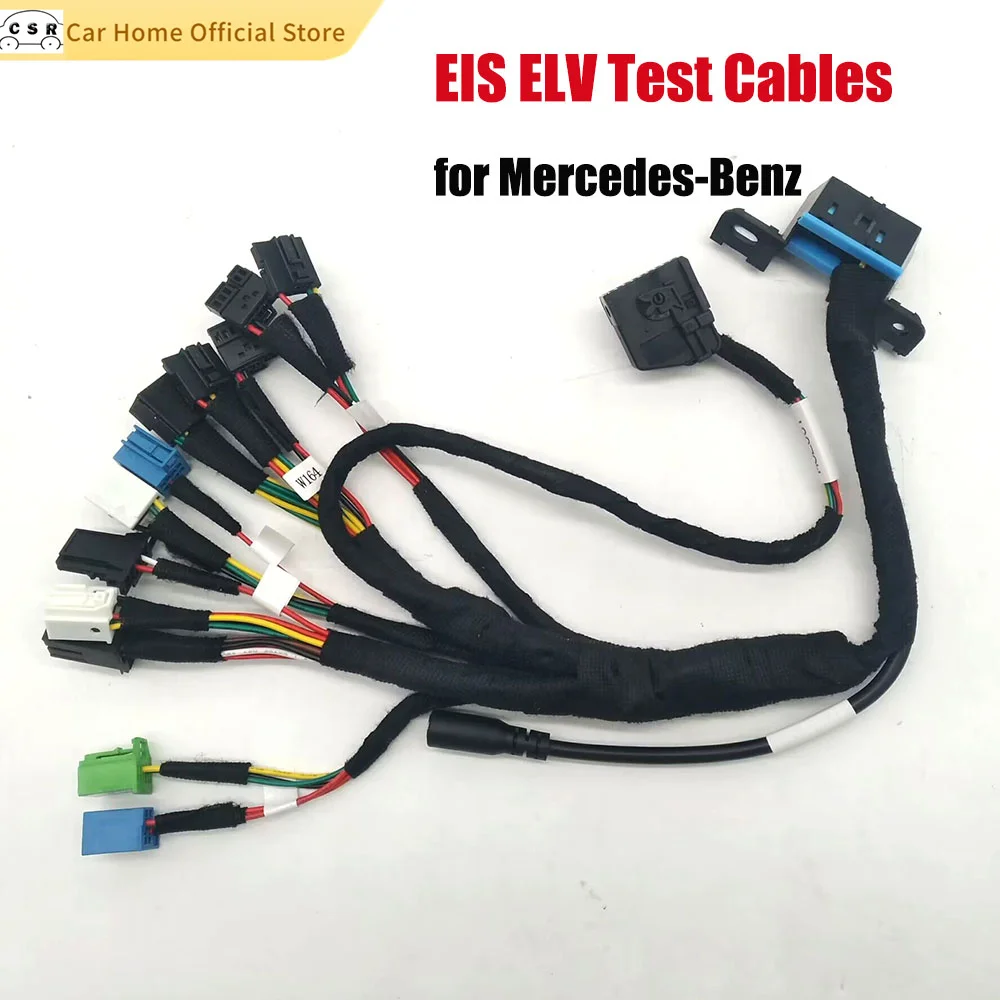 

EIS ELV 7G+ISM+MB Test Cables for Mercedes for Benz EIS ELV Maintenance Line Connector Work with VVDI MB BGA & CG CGDI Prog MB