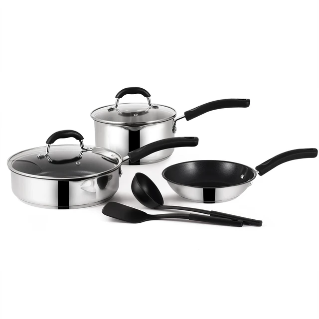 Circulon 11 Piece Momentum Stainless Steel Nonstick Pots and Pans/Cookware  Set - AliExpress