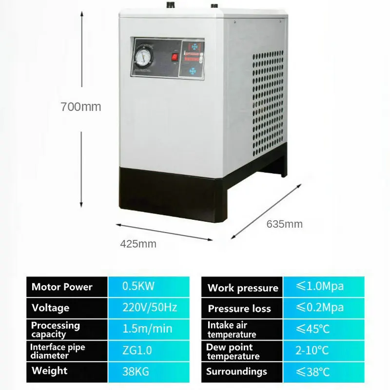 220v 1.5l/min Freeze Dryer Oil-water Separator Air Compressor Industrial  Grade Filter Dryer Laboratory Refrigeration Equipment - Power Tool  Accessories - AliExpress