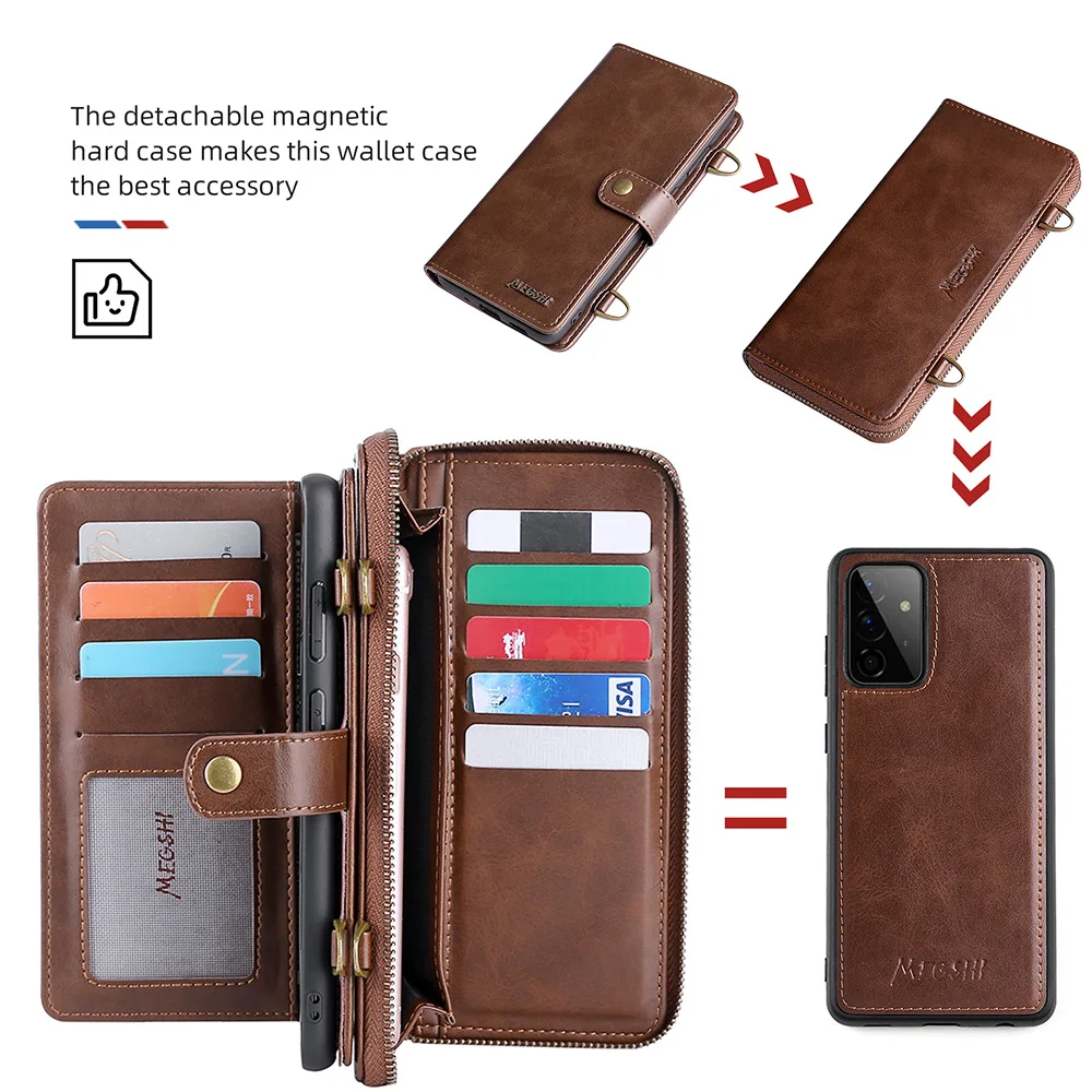 best waterproof phone pouch Wallet Leather Cell Phone Case For XiaoMi 9 10 10Pro 11 Lite 11T 5G Poco X3 Pro NFC M3 RedMi Note 8 9 10 11 designer phone pouch